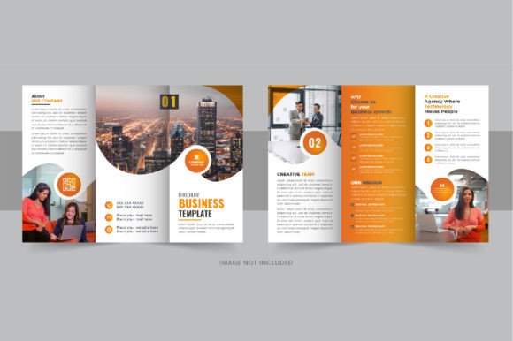 Download Business Trifold Brochure Design Layout - Premium Resources