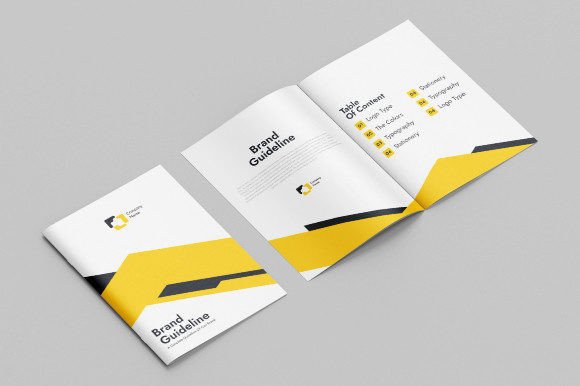 Download Brand Manual Layout Template - Layout Collection