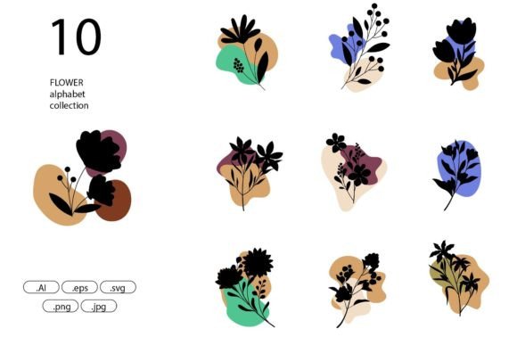 Download Flower Vector Desain Bundel - Bundel Collection